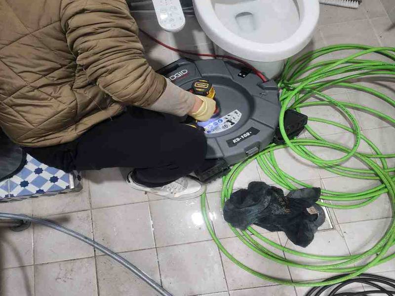 포천 변기막힘 작업사례 3